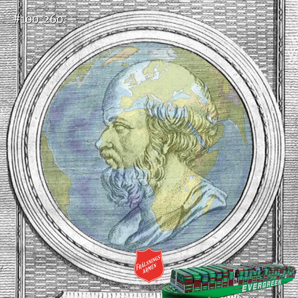 #100 260 Om Eratosthenes, fördomar och världens största lastfartyg