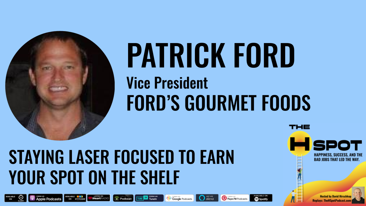 Patrick  Ford of Ford's Gourmet Foods