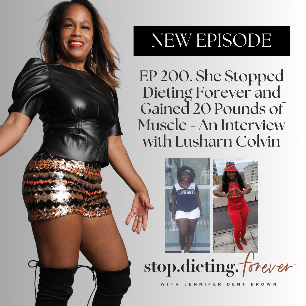 EP 200. She Stopped Dieting Forever and Gained 20 Pounds of Muscle - An Interview with Lusharn Colvin