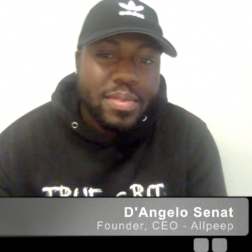 S2E1 -  P2 - A conversation with D’Angelo Senat- Founder and CEO of Allpeep