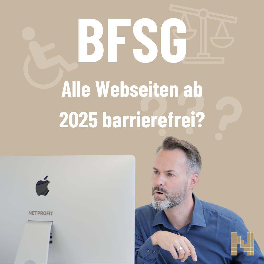 Barrierefreie Websites und Online-Shops ab 2025 - alles was du zum BFSG wissen musst!