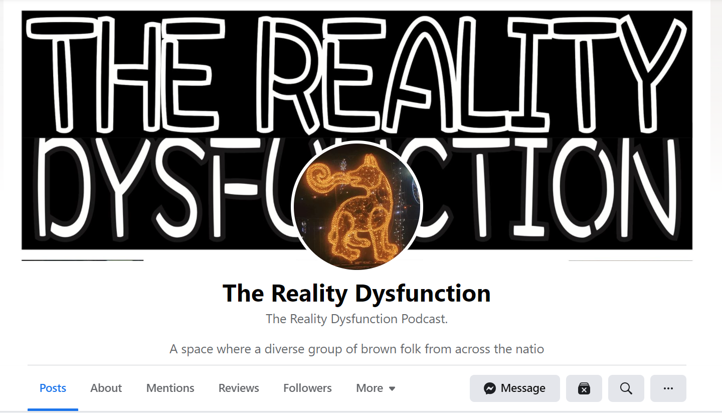 The Reality Dysfunction header image 1