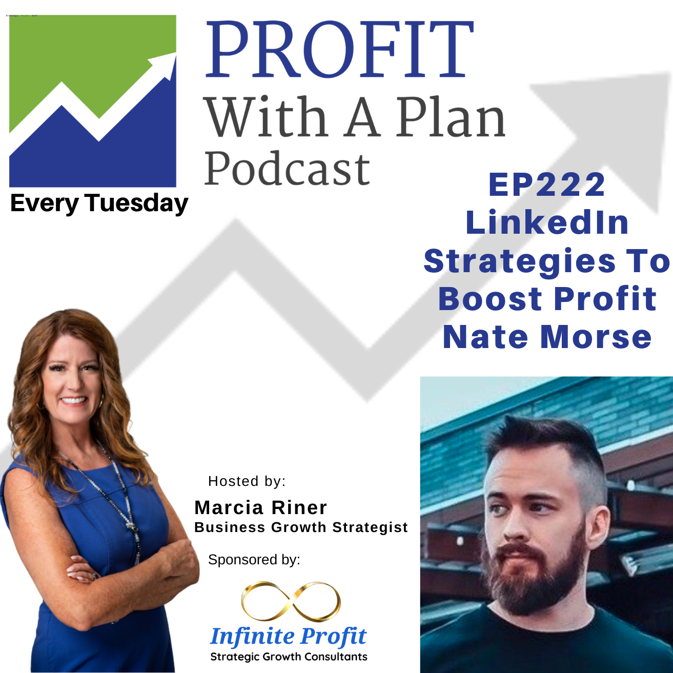 EP222 LinkedIn Strategiest To Boost Profit.  Nate Morse