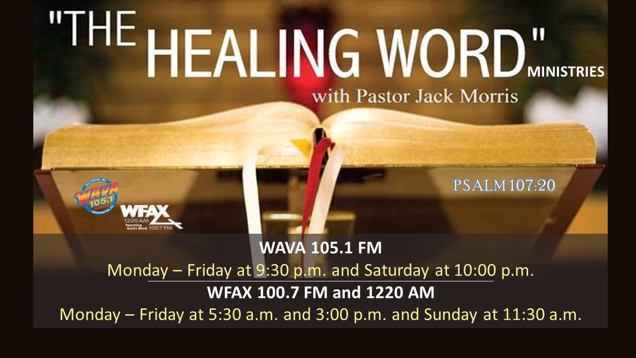The Healing Word with Pastor Jack Morris header image 1