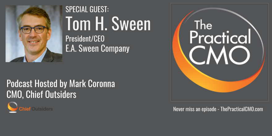 Tom Sween is Mark Coronna's guest on The Practical CMO