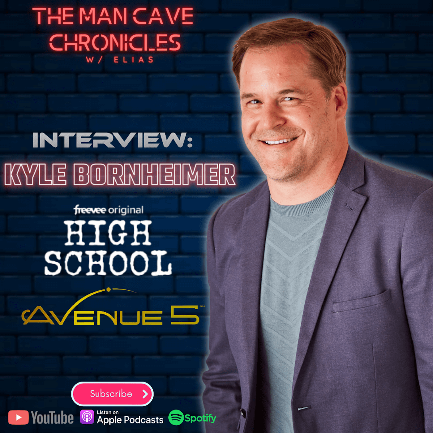 Kyle Bornheimer on Amazon’s Freevee new show ”High School” & Avenue 5