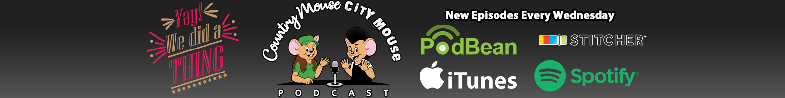 CC Mouse Podcast | Country Mouse City Mouse