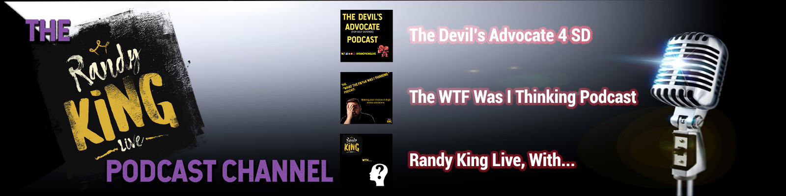 The Randy King Live Podcast Channel header image 1