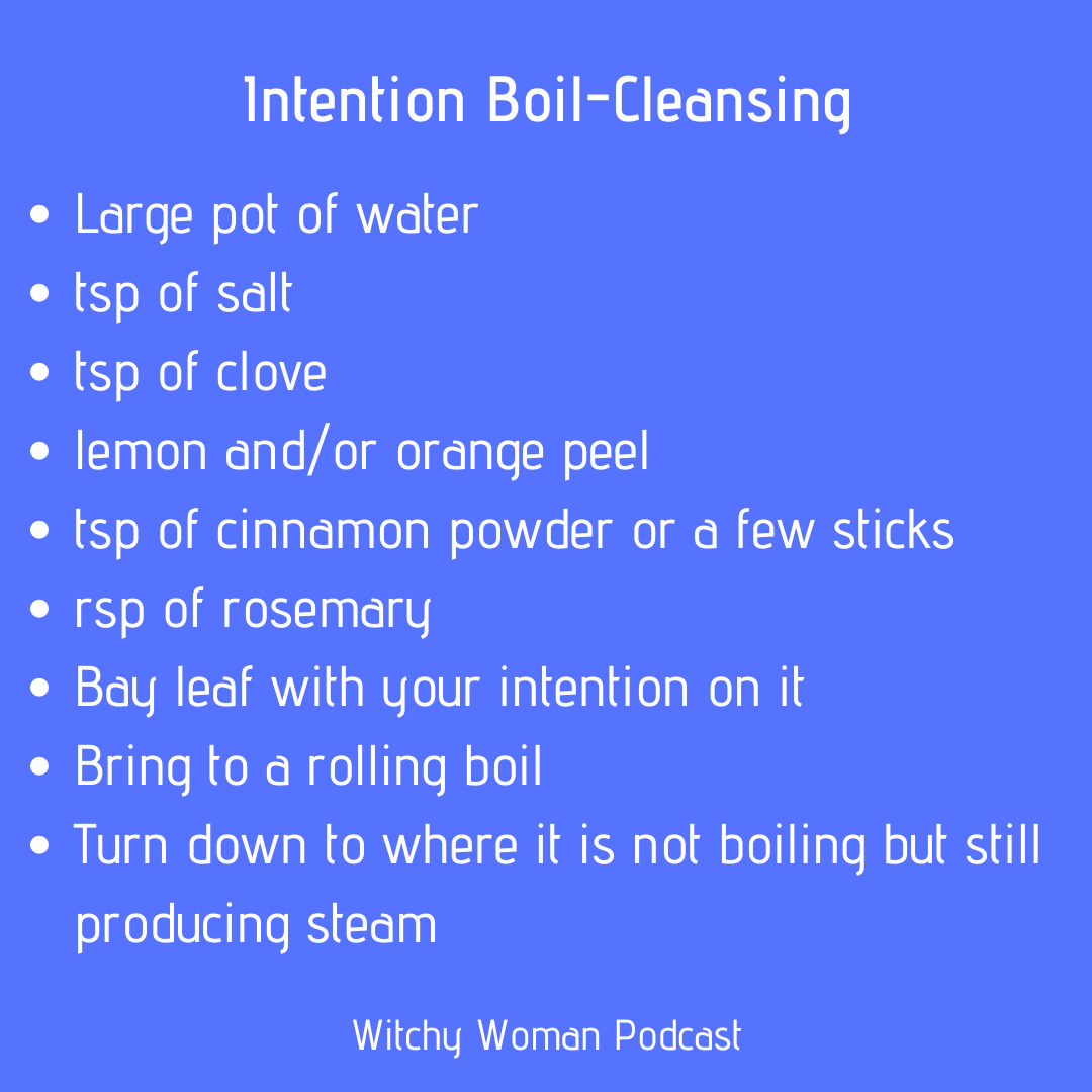Cleansing Intention Boil Simmer Pot