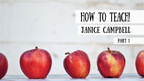 How to Teach - interview with Janice Campbell on the Schoolhouse Rocked Podcast