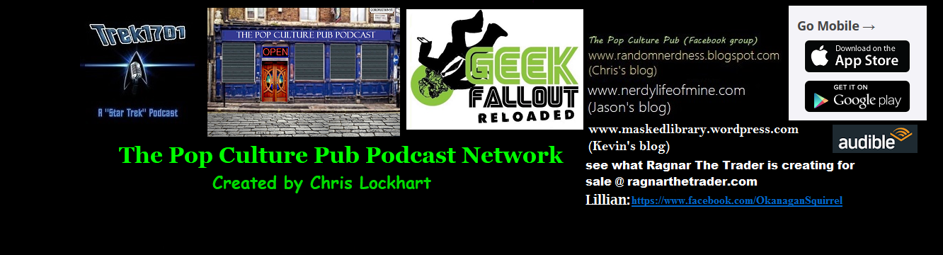 The Pop Culture Pub Podcast Network header image 1