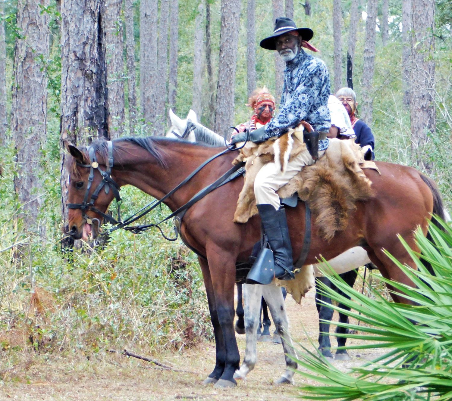 Black_Seminole_on_horseback_1_by_Andrew_Foste...