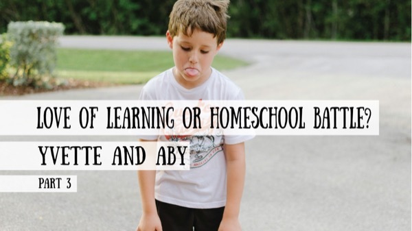 Bringing PEACE to your Family - Yvette and Aby Answer Your Homeschool Questions, Part 2
