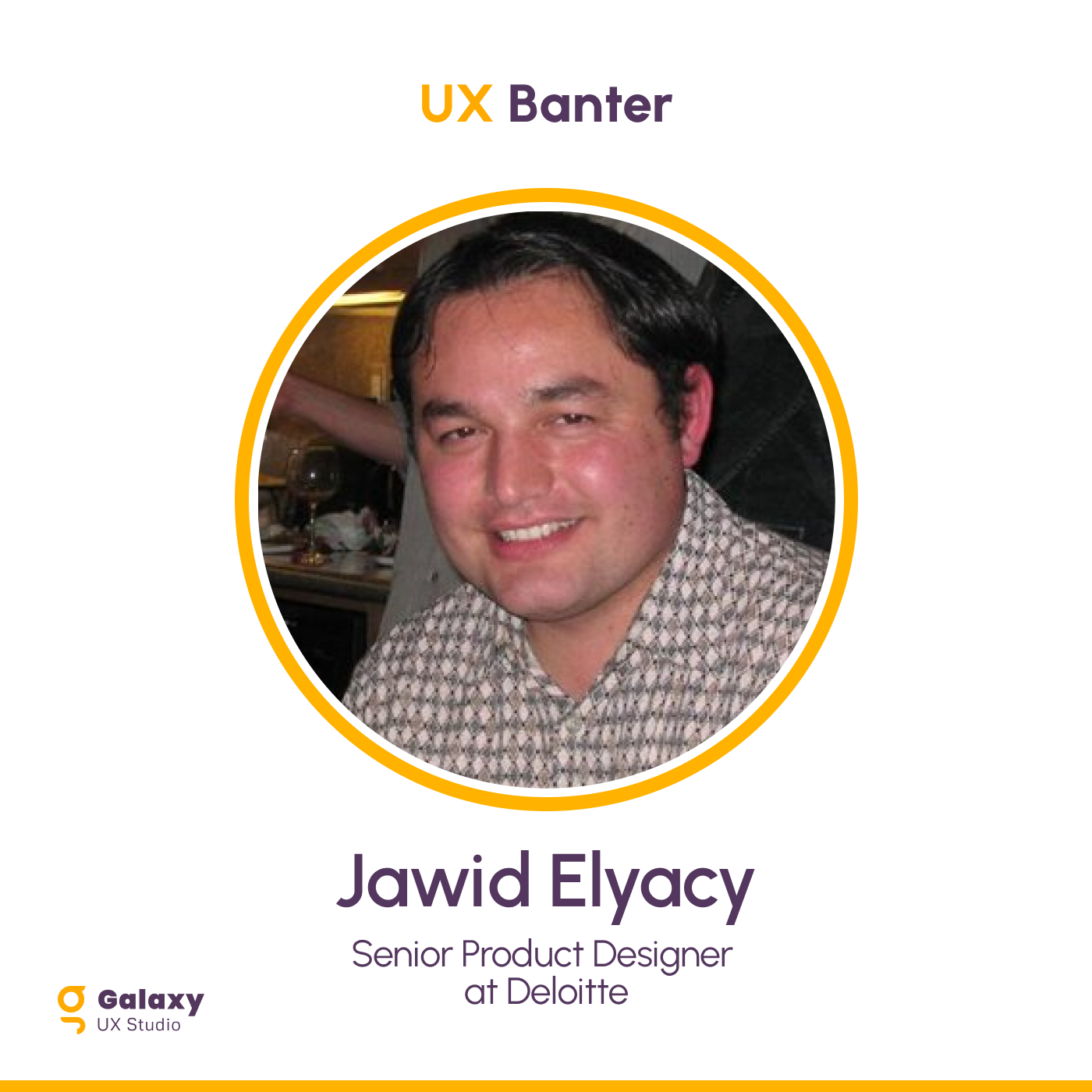 The Right Approach to UX Designing - Jawid Elyacy - S1 - Episode 6