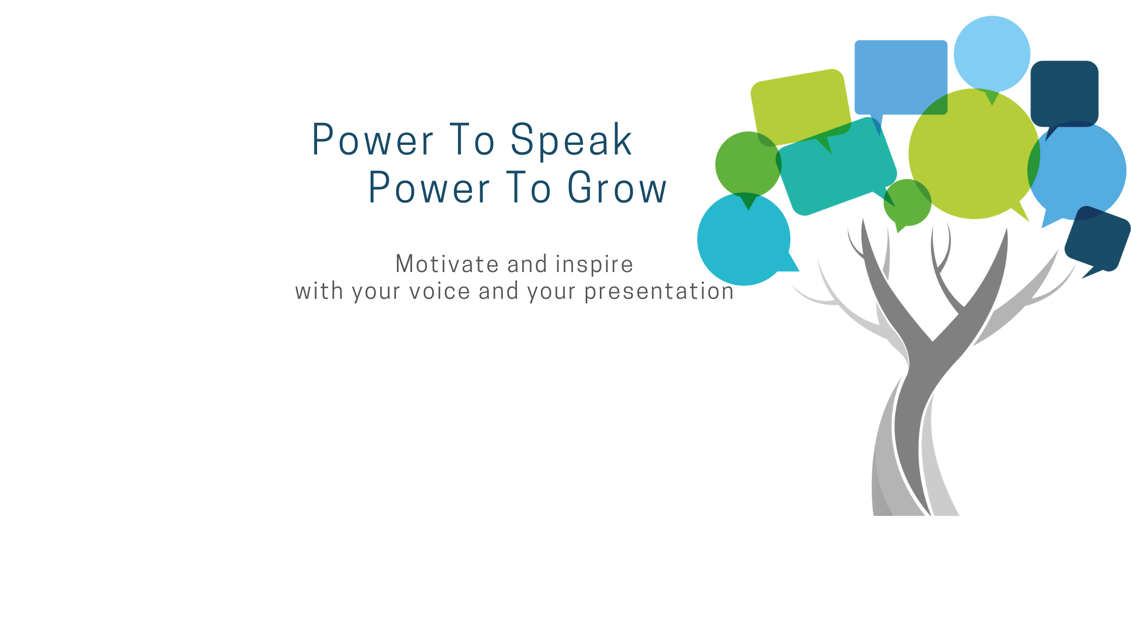 Power To Speak: Find your voice with conversations that will inspire and empower.