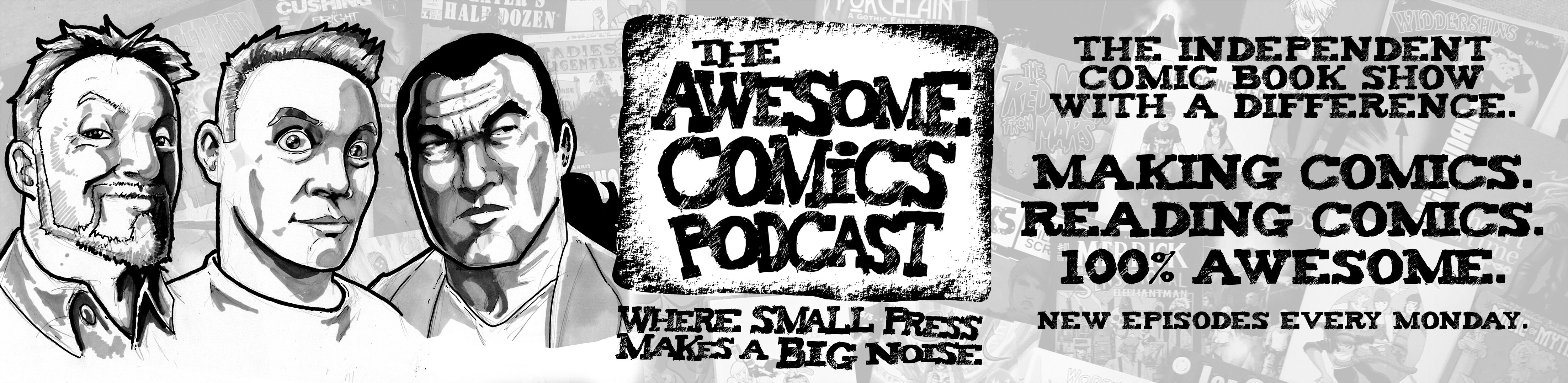 THE AWESOME COMICS PODCAST header image 1