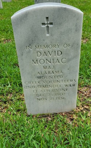 In_memory_of_David_Moniac_headstone_2_72tml.j...