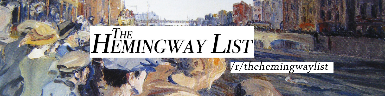The Hemingway List