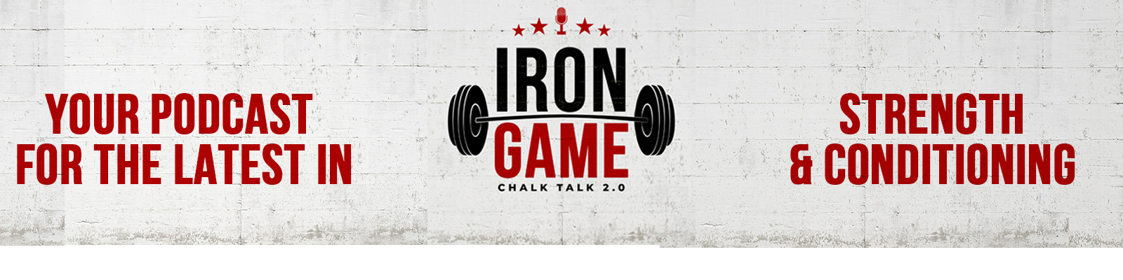 Iron Game Chalk Talk 2.0